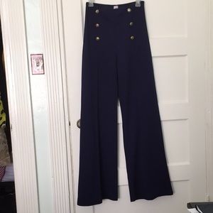 Retro high waist pinup trousers